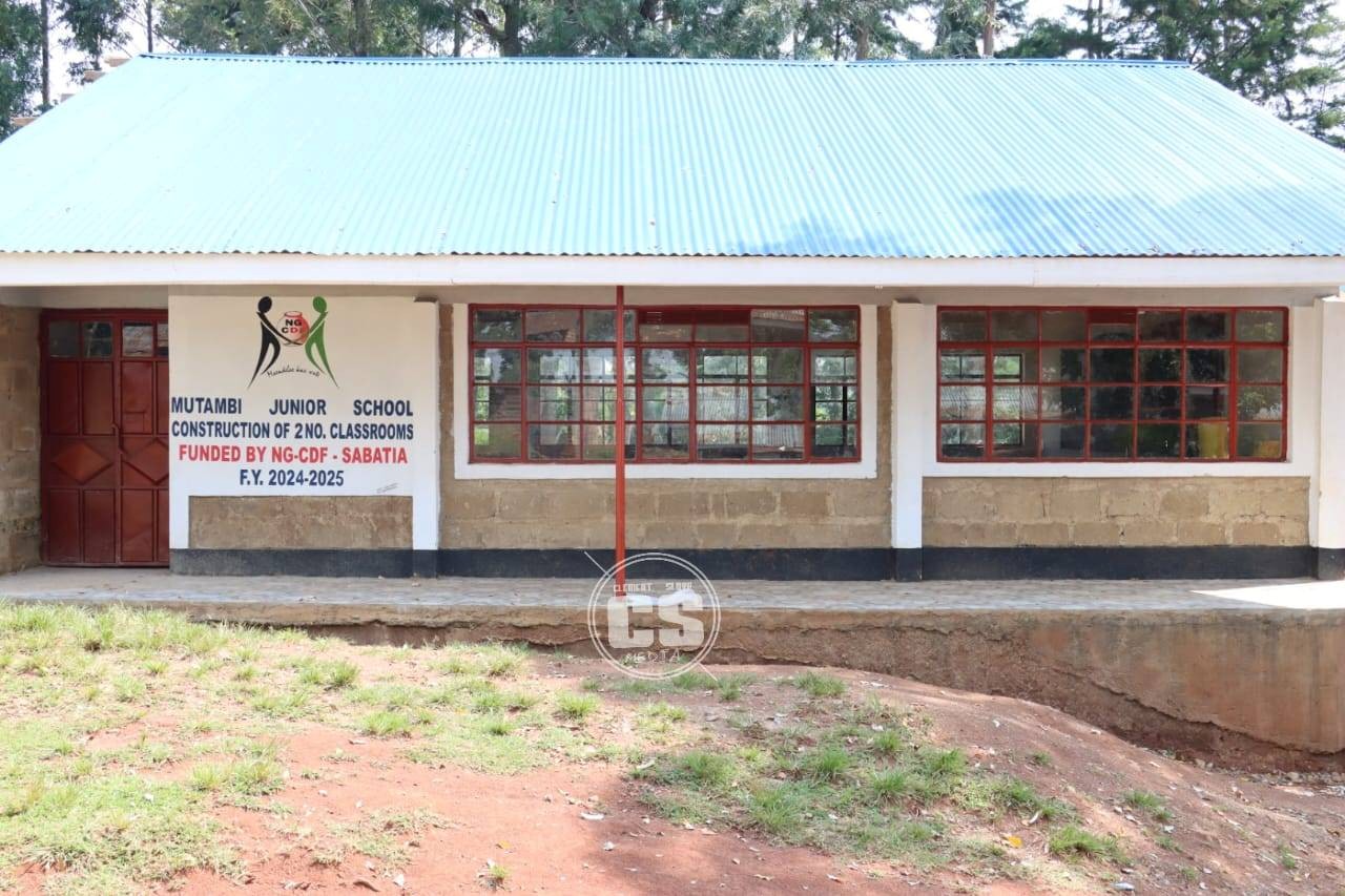 Mutambi Junior School- construction of 2. No classrooms