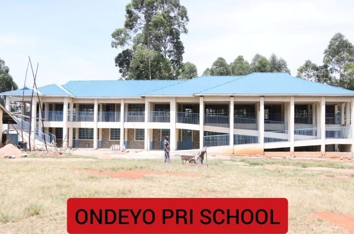 Ondeyo Primary School – Construction of storey- building consisting of 7. No classrooms and admin office